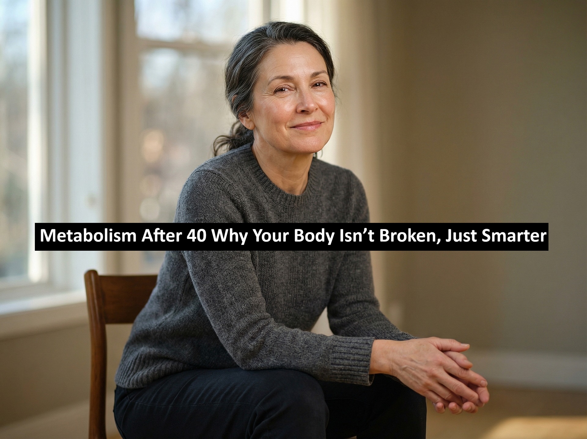 Metabolism After 40 Why Your Body Isn’t Broken, Just Smarter